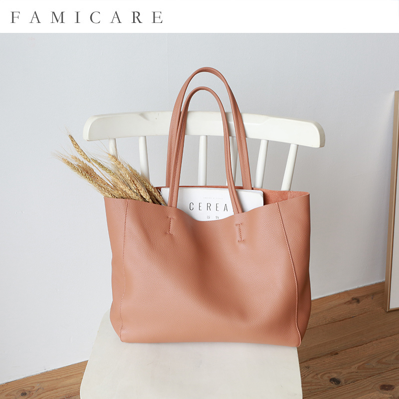 Luxury Bags Tote - ผู้หญิงกระเป๋าถือหรูหราของแท้กระเป๋าถือสตรีหนังนุ่ม First Layer Cowhide สะพายหนังกระเป๋าสำหรับเพื่อนร่วมงานหญิง