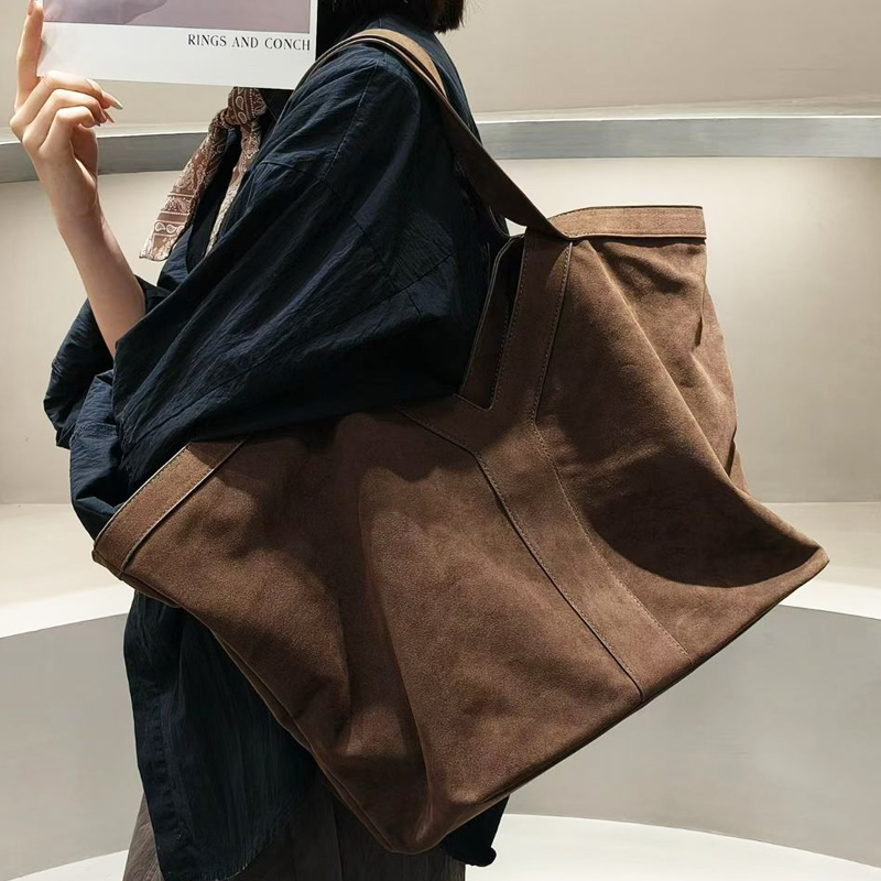 กระเป๋าโท้ทหนังกลับเทียมขนาดให - Luxury Bags Tote บทวิจารณ์และราคา