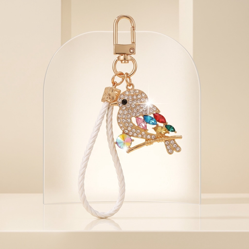 พวงกุญแจรูปนกแม็กพายคริสตัลแวว - Luxury Bags Cute บทวิจารณ์และราคา