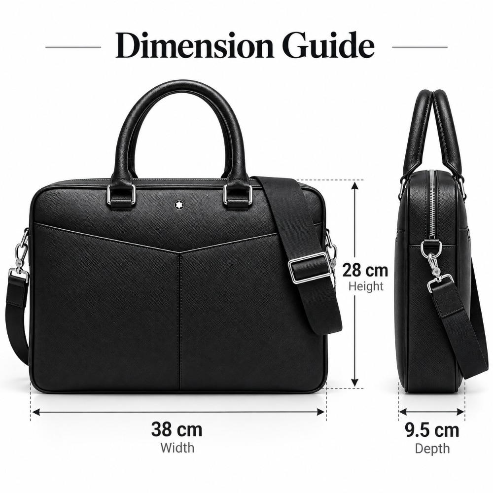 กระเป๋าเอกสารธุรกิจสำหรับผู้ชา - Luxury Bags Tote บทวิจารณ์และราคา