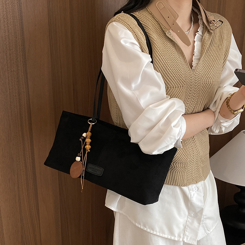 กระเป๋าสะพายไหล่หนังกลับสไตล์เ - Luxury Bags Tote บทวิจารณ์และราคา